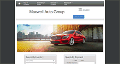 Desktop Screenshot of maxwellauto.com